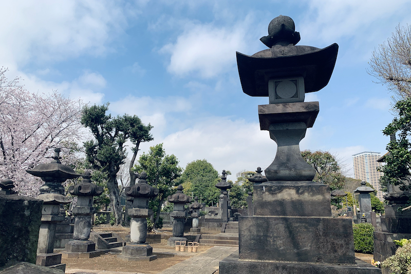 一橋徳川家の墓