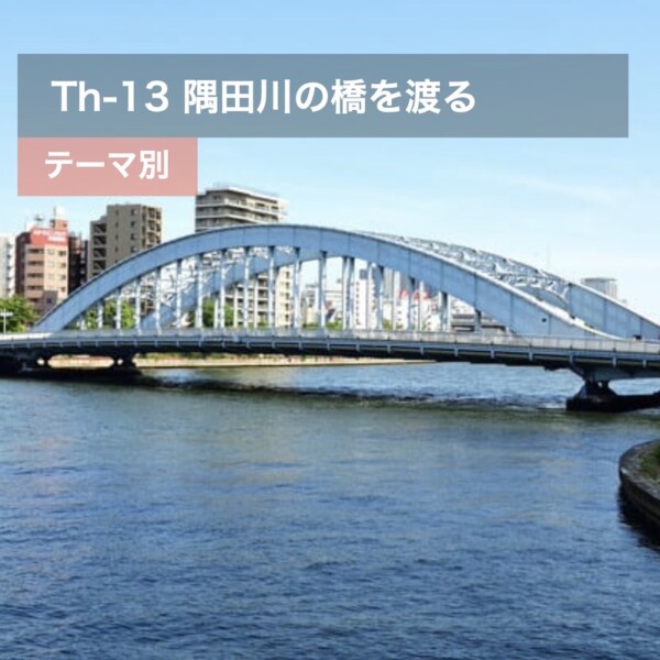 Th-13 隅田川の橋を渡る
